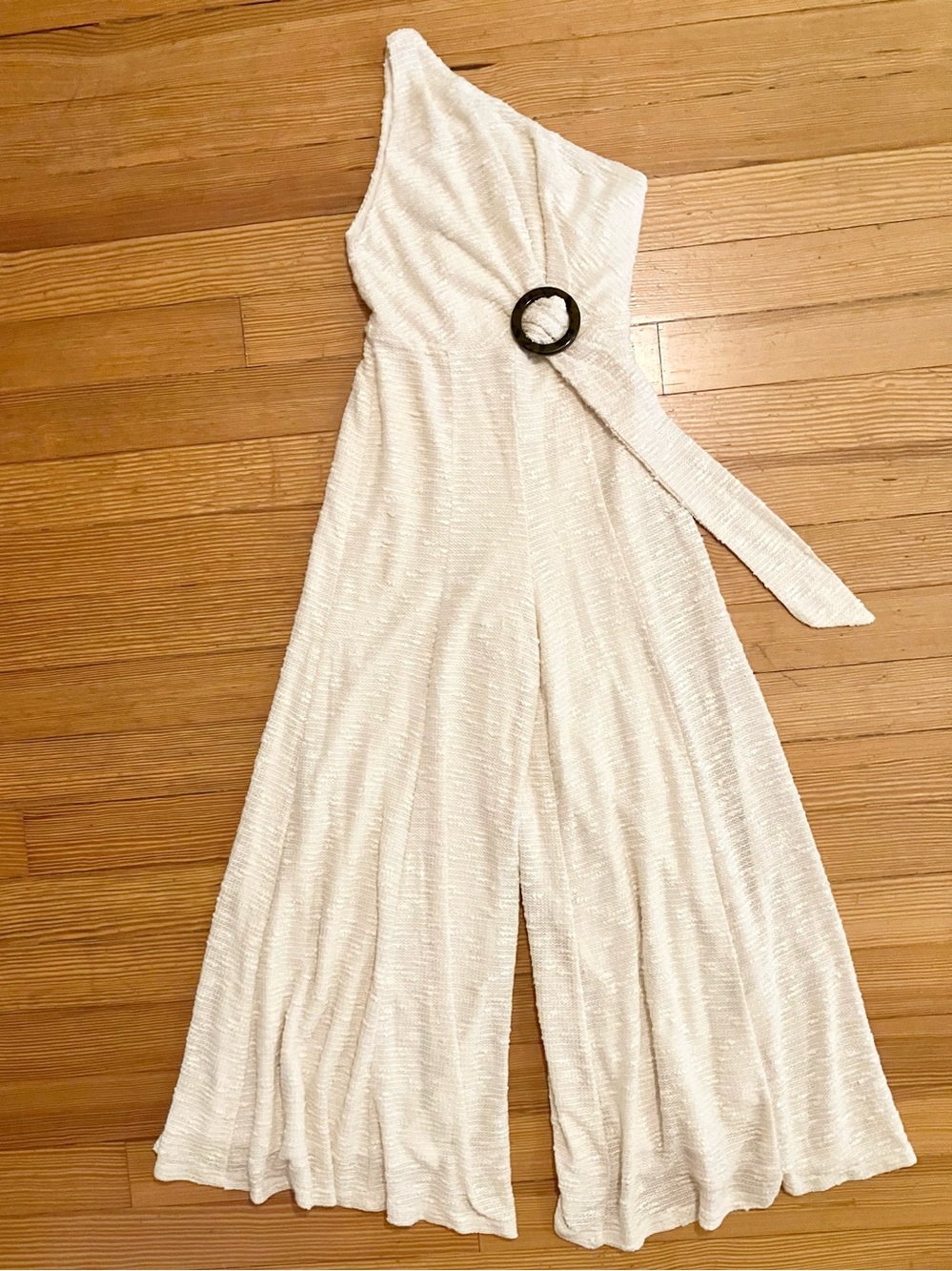 NWOT Shona Joy Ortiz Jumpsuit in Cream Sz 2 - Picture 5 of 15